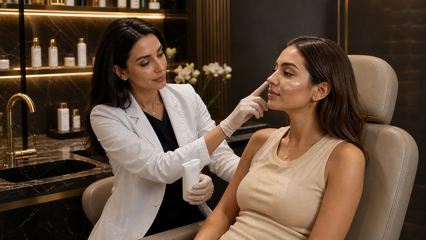 Photorealistic article image for The Dubai Skin Guide: Caring for Your Skin in a Hot, Sunny Climate at Endless Beauty Clinic Dubai