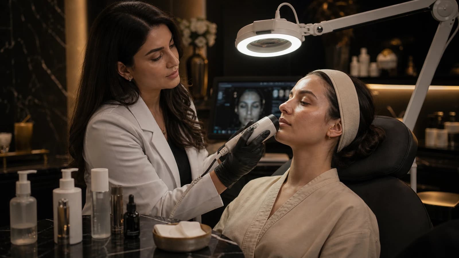 Photorealistic article image for Enlarged Pores and Oily Skin: What Helps and What Doesn't at Endless Beauty Clinic Dubai