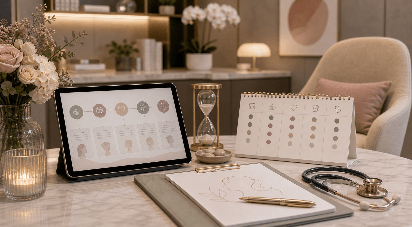 Fertility specialist timing appointment setup at Endless Beauty Clinic Dubai