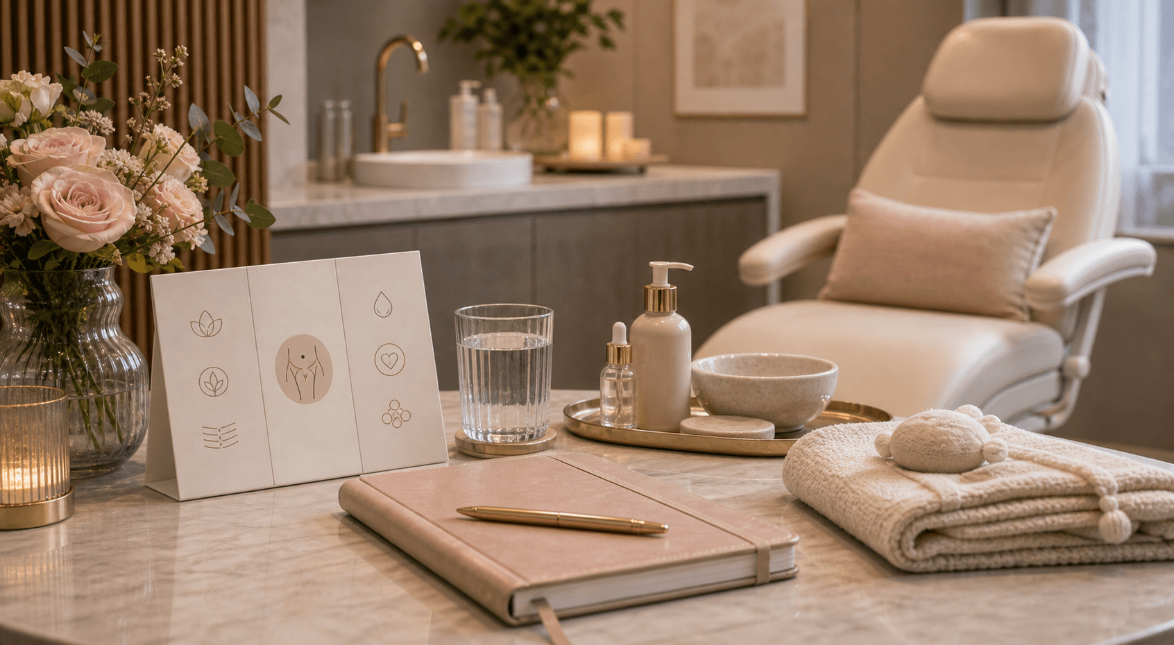 Postpartum intimate health appointment setup at Endless Beauty Clinic Dubai
