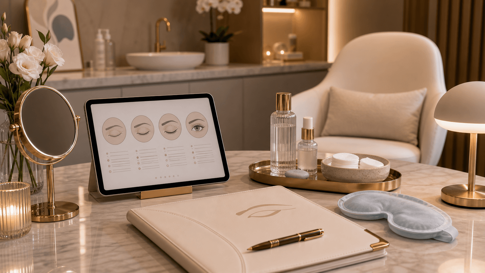 Blepharoplasty eyelid surgery appointment setup at Endless Beauty Clinic Dubai