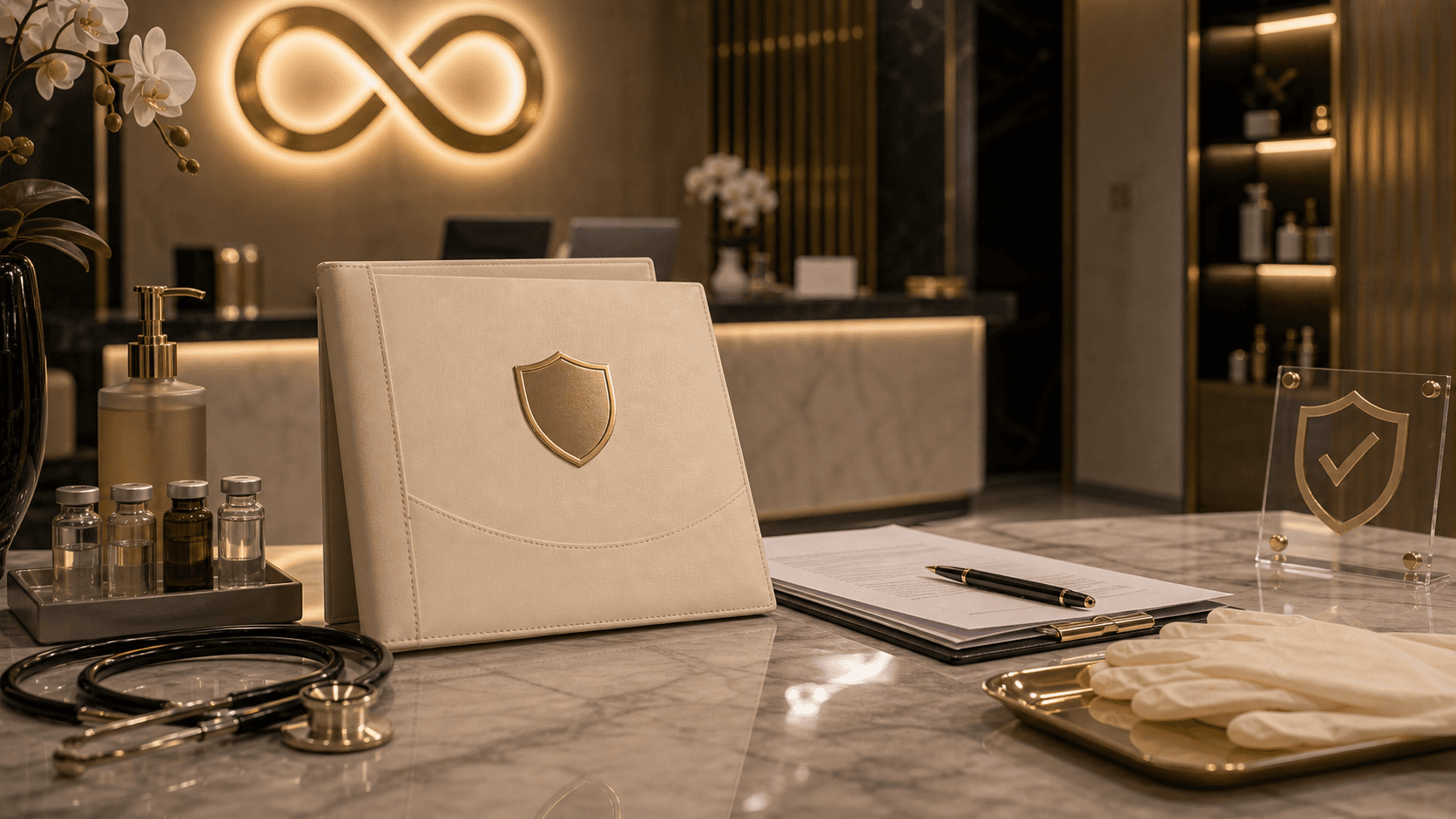 Safe licensed aesthetic clinic credentials setup in Dubai