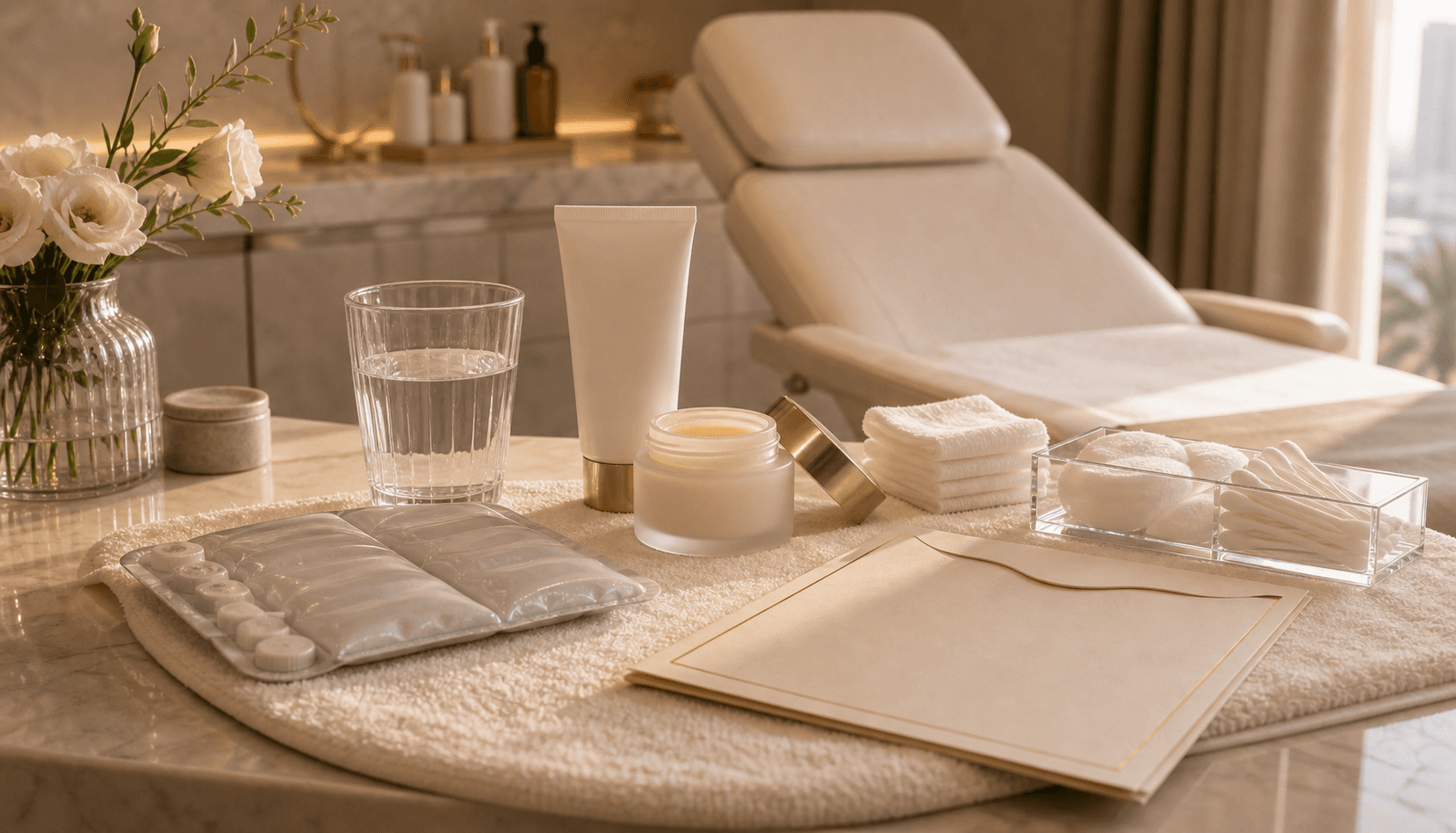 Treatment aftercare recovery kit at Endless Beauty Clinic Dubai