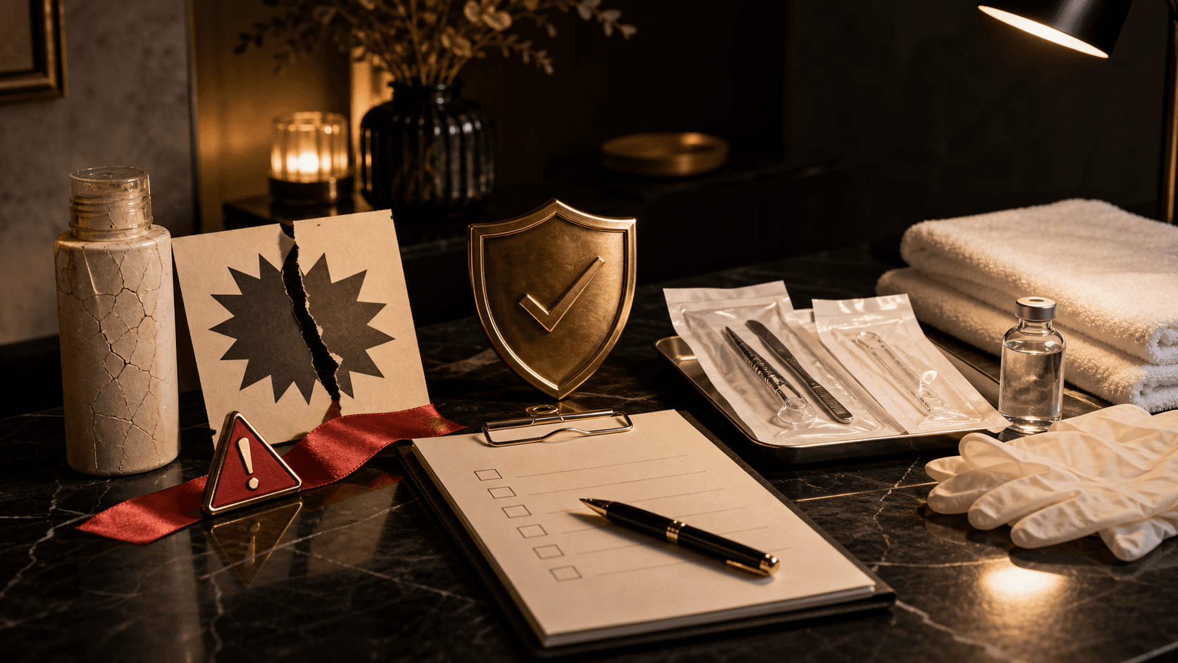 Unsafe clinic red flags and safety review setup in Dubai