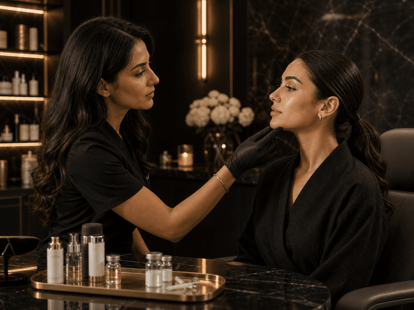 مشاوره پزشک زیبایی در Endless Beauty Clinic دبی