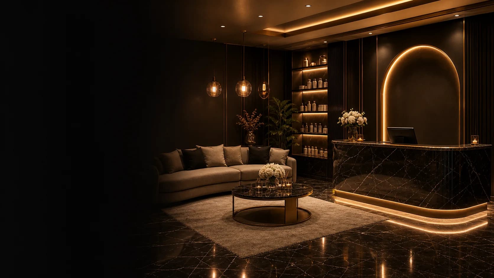 Endless Beauty Clinic reception lounge