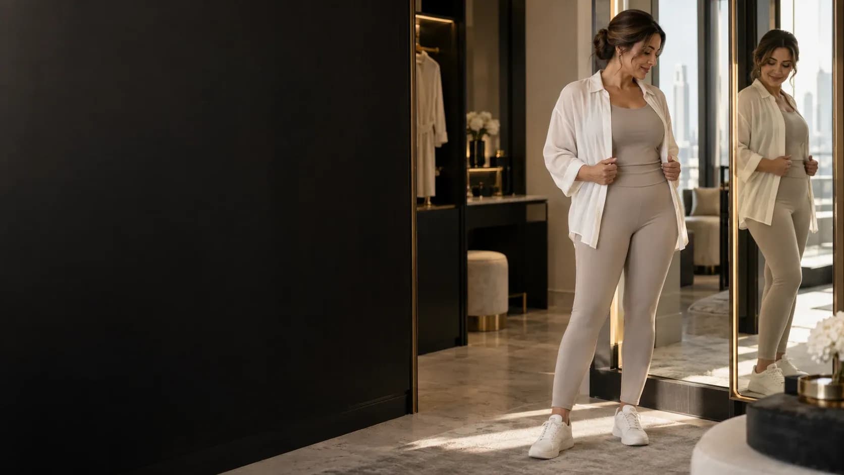 Adult patient considering post-bariatric body contouring in a private Dubai clinic